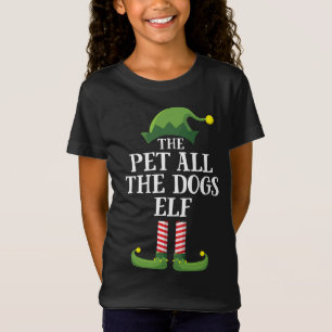 Begleiter alle Hunde Elf Matching Familie Weihnach T-Shirt