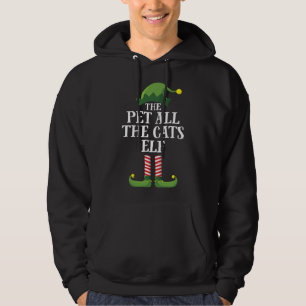 Begleiter alle Katzen Elf Matching Familie Weihnac Hoodie