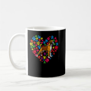 Begleiter Boxer Autismus Aufklärung Monat Geschenk Kaffeetasse