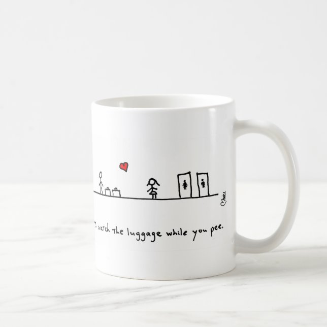 Begleiter-Herz-Tasse durch Herzen und alle Kaffeetasse (Rechts)