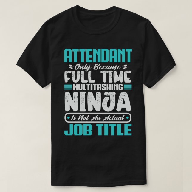 Begleiter Multitasking-Trainer Jobfähigkeit T-Shirt (Design vorne)