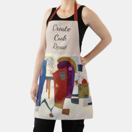 Begleiteter Kontrast, Kandinsky Schürze