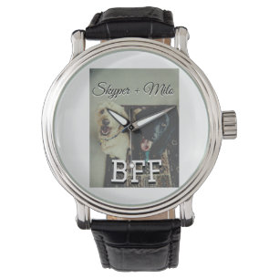 Begleithelfer tragen den Namen Foto Tier Liebe hin Armbanduhr