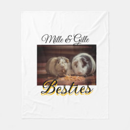 Begleithelfer tragen den Namen Foto Tier Liebe hin Fleecedecke