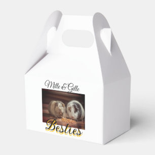 Begleithelfer tragen den Namen Foto Tier Liebe hin Geschenkschachtel