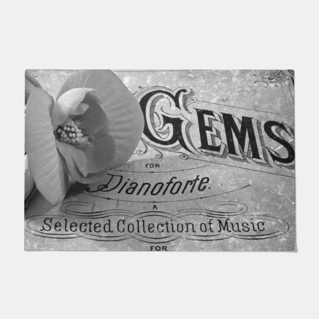 Begonia Gems Pianoforte Fußmatte (Vorderseite)
