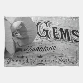 Begonia Gems Pianoforte Geschirrtuch