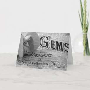 Begonia Gems Pianoforte Karte