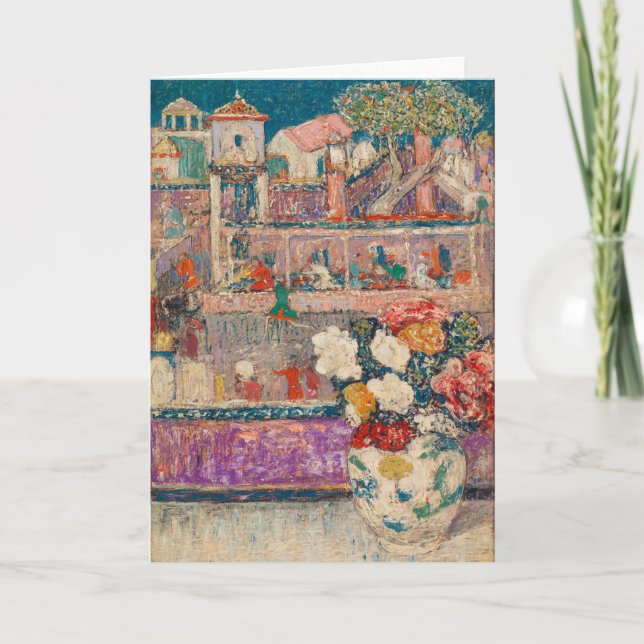 Begonias | Henry Golden Dearth Karte (Vorderseite)