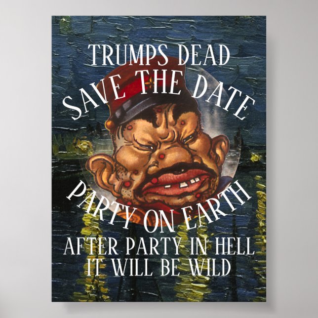 BEGRÄBNIS POSTER (Vorne)