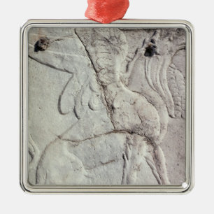 Begräbnis- Urne mit geschnitzter Entlastung eines Silbernes Ornament