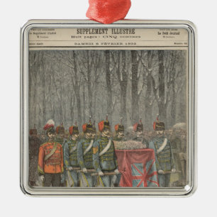 Begräbnis von Albert-Siegers-Herzog von Clarence Silbernes Ornament