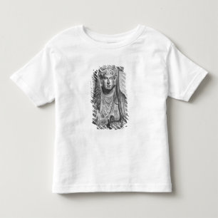 Begräbnisentlastung einer weiblichen Zahl, vom Kleinkind T-shirt