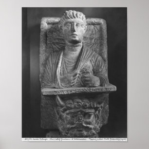 Begräbnisentlastung von Athenourou, vom Palmyra Poster
