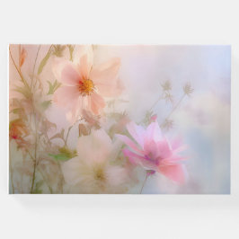 Begräbnisguestbook Rosa und Blau Gästebuch