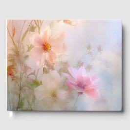Begräbnisguestbook Rosa und Blau Gästebuch