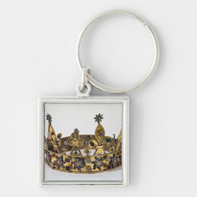 Begräbniskrone von Philippe von Frankreich 1404 Schlüsselanhänger (Vorne)