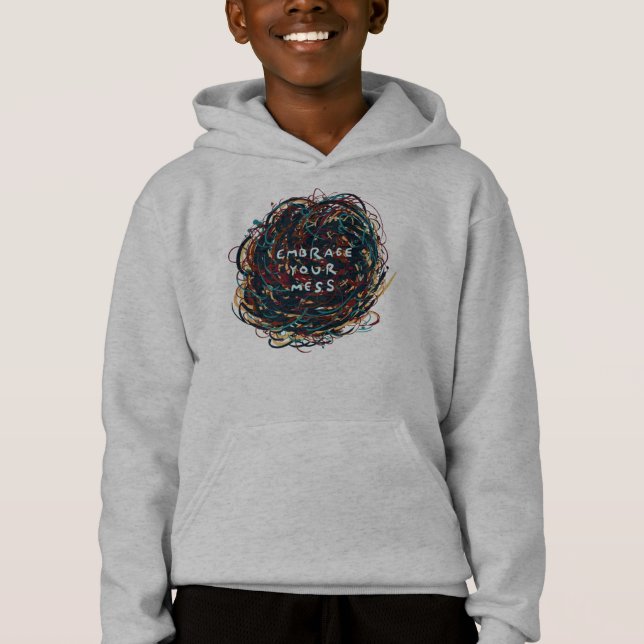 Begreifen Sie Ihr Chaos Hoodie (Vorderseite)