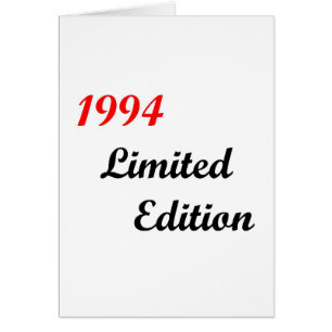 Begrenzte Ausgabe 1994