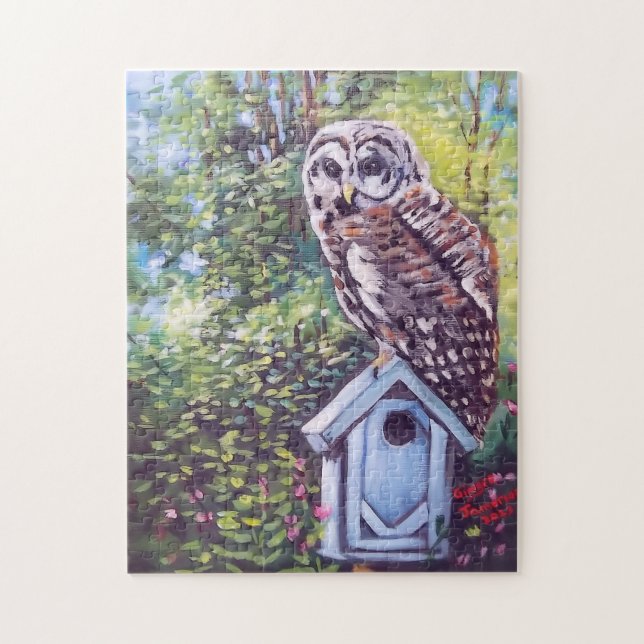 BEGRENZTE OWL- UND BIRDHOUSE-PUZZLES (Vertikal)