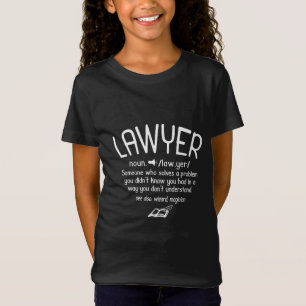 Begriffsbestimmung für "Funny Lawyer" T-Shirt
