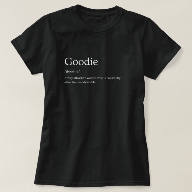 Begriffsbestimmung für Goodie-Wörterbuch T-Shirt (Design vorne)