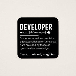 Begriffsbestimmung lustige Entwickler