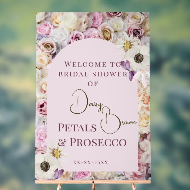 Begrüßen Sie das sommerliche Brautparty "Sign Pink Acrylschild (Neutral)