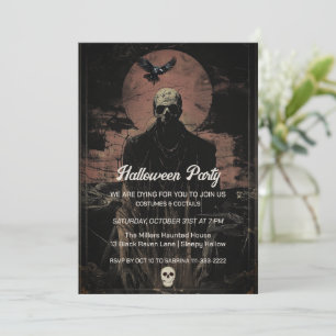 Begrüßen Sie die Einladung des Toten Halloween-Par