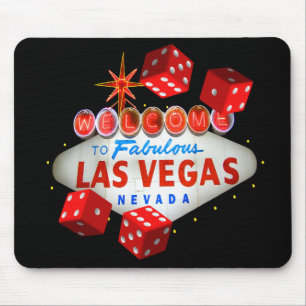 Begrüßen Sie nach Las Vegas Mousepad