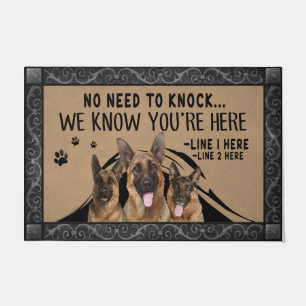 Begrüßmatte, Funny Dog Quotes Doormat, Dog Doormat Fußmatte