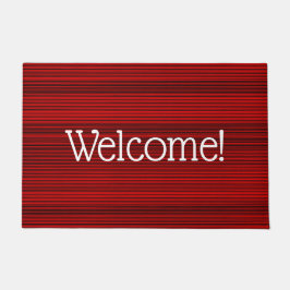 Begrüßung, 24 Zoll x 36 Zoll, Doormat Fußmatte