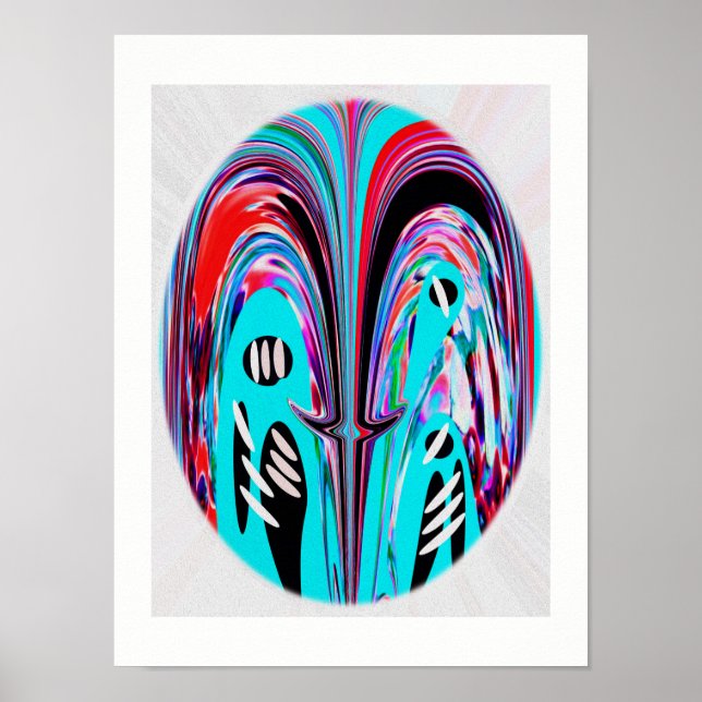 Begrüßung, Alien Poster (Vorne)