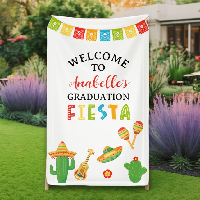 Begrüßung der mexikanischen Fiesta Graduation Part Banner (Von Creator hochgeladen)