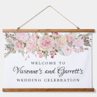 Begrüßung der rosa Blumenzange