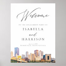 Begrüßung der Watercolor Pittsburgh Engagement Par