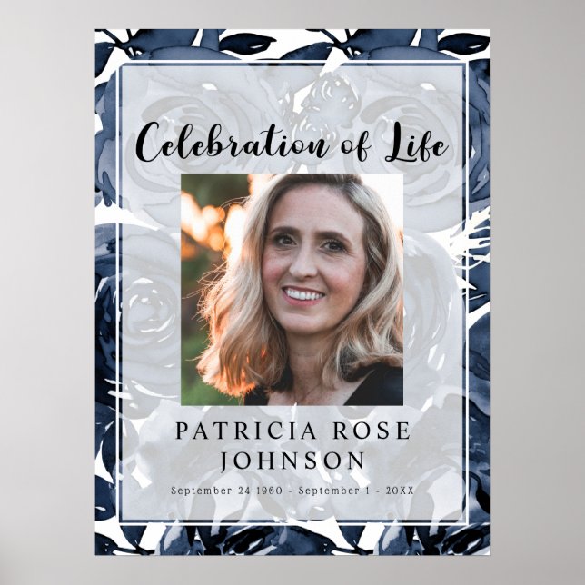 Begrüßung des Fotos des Lebens Begrüßungszeichen Poster (Vorne)