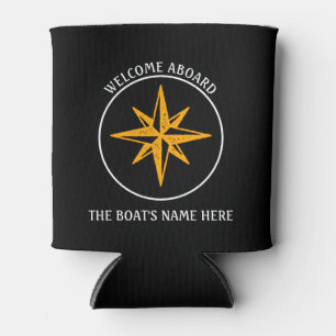 Begrüßung des Gold Nautical Star Image Dosenkühler