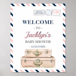 Begrüßung des World Travel Adventure Neutral Baby  Poster