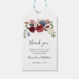 Begrüßung einer böhmischen, rustikalen, blumengesc geschenkanhänger