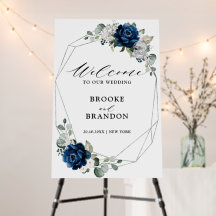 Begrüßung einer Hochzeit mit weißem Elfenbeinholz