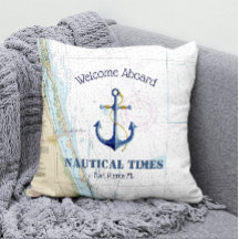 Begrüßung Name des Schiffes Authentischer nautisch