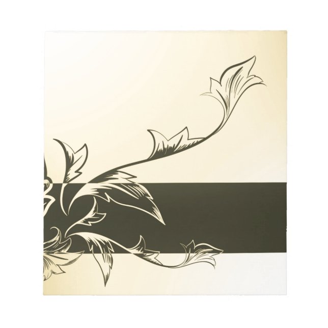 Begrüßung Notizblock (Vorderseite)