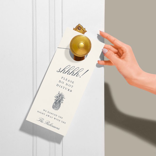 Begrüßung Vintager Ananas/nicht stören Türanhänger (Von Creator hochgeladen)