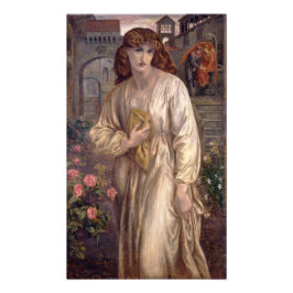 Begrüßung von Beatrice durch Dante Gabriel Rossett Fotodruck