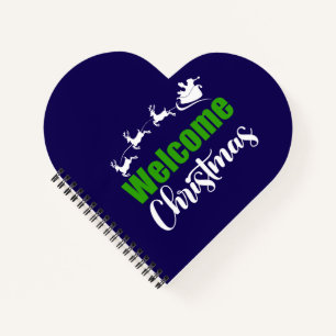 Begrüßung Weihnachten-85101 Notizbuch