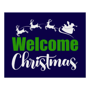 Begrüßung Weihnachten-85101 Poster