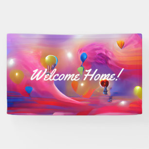Begrüßungsbanner für Zuhause, speziell für Vin Banner