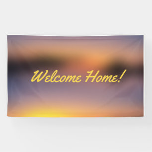 Begrüßungsbanner für Zuhause, speziell für Vinyl B Banner