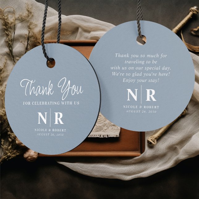 Begrüßungsbeutel oder -körbe für das Hochzeitsmono Geschenkanhänger (Von Creator hochgeladen)